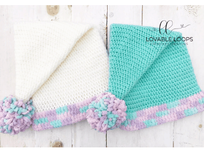 crochet santa hat pattern