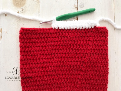 crochet santa hat pattern