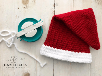 crochet santa hat pattern
