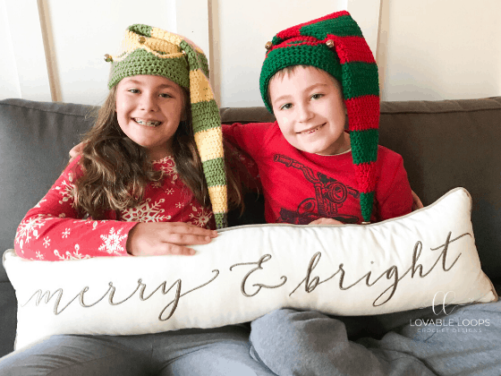 crochet elf hat pattern