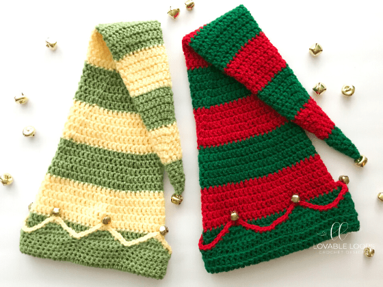 crochet elf hat pattern