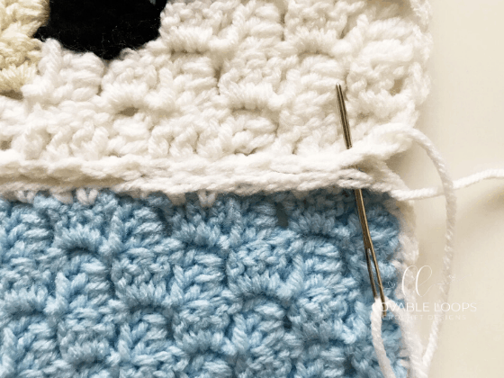 crochet christmas blanket free pattern