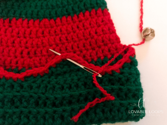 crochet elf hat pattern