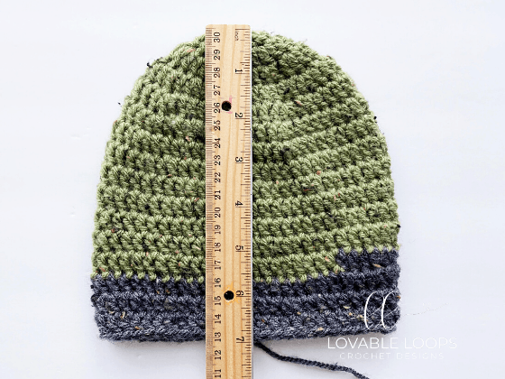 double crochet beanie hat free pattern