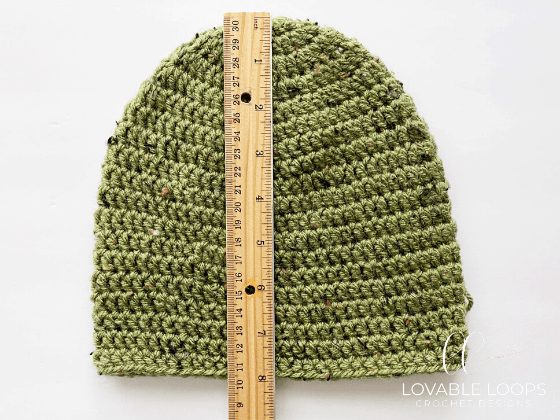 double crochet beanie hat free pattern