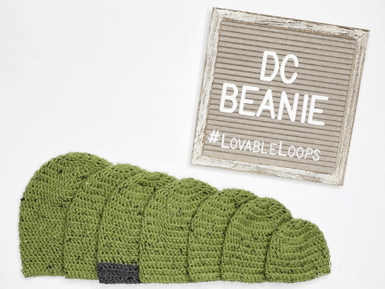 double crochet beanie hat free pattern