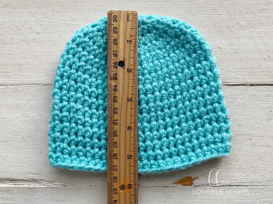 half double crochet beanie hat pattern free