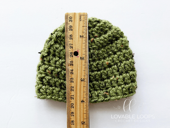 double crochet beanie hat free pattern