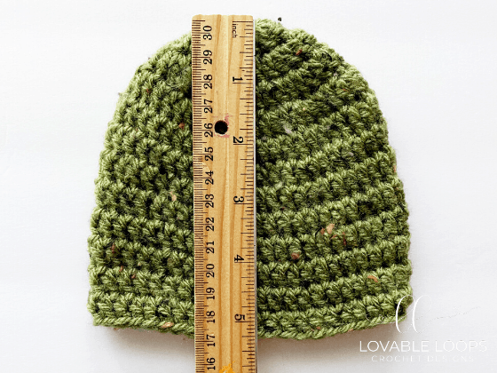 double crochet beanie hat free pattern