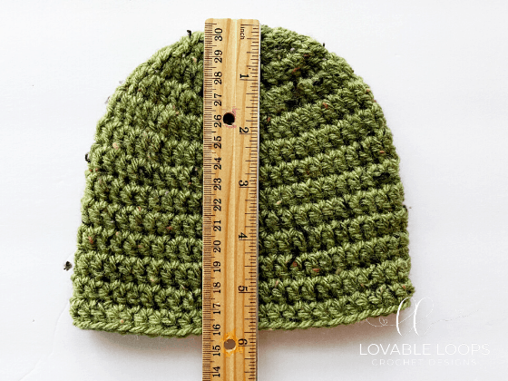 double crochet beanie hat free pattern