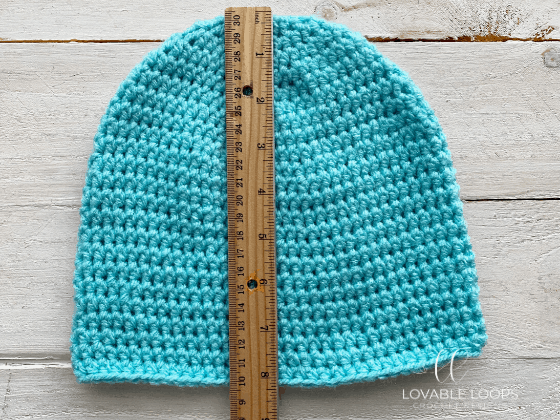 half double crochet beanie hat pattern free