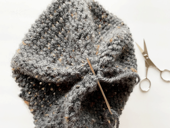 timeless slouch boho love beanie hat free crochet pattern