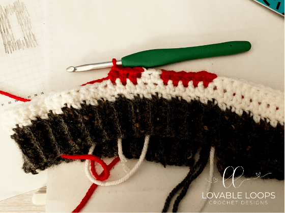 timeless slouch boho love beanie hat free crochet pattern