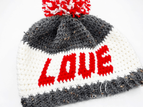 timeless slouch boho love beanie hat free crochet pattern