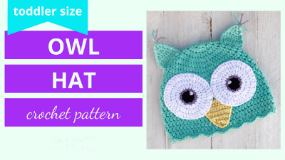 owl hat crochet pattern video tutorial