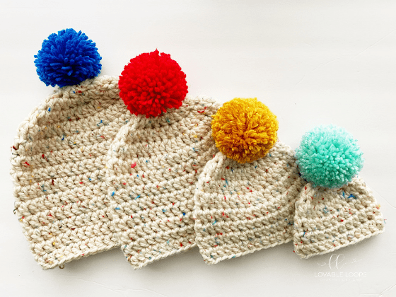 bulky beanie free crochet pattern