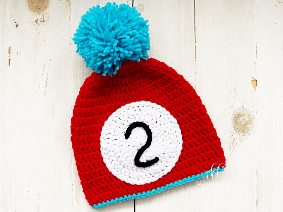dr seuss thing 1 and thing 2 hats crochet pattern free