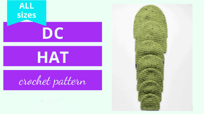 double crochet beanie hat free pattern