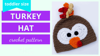 turkey hat crochet pattern tutorial