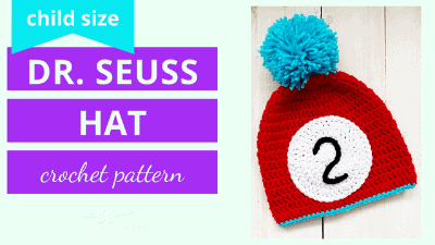 dr seuss thing 1 and thing 2 hats crochet pattern tutorial free