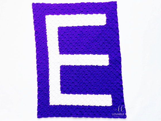 Paw Print Blanket c2c Crochet Pattern Free