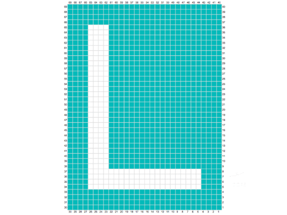 Paw Print Blanket c2c Crochet Pattern Free