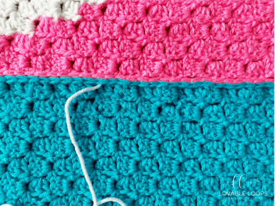 Paw Print Blanket c2c Crochet Pattern Free