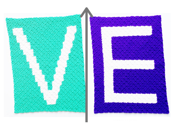 Paw Print Blanket c2c Crochet Pattern Free