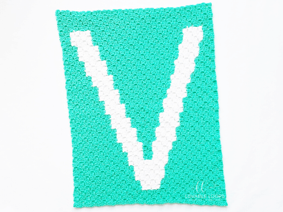 Paw Print Blanket c2c Crochet Pattern Free