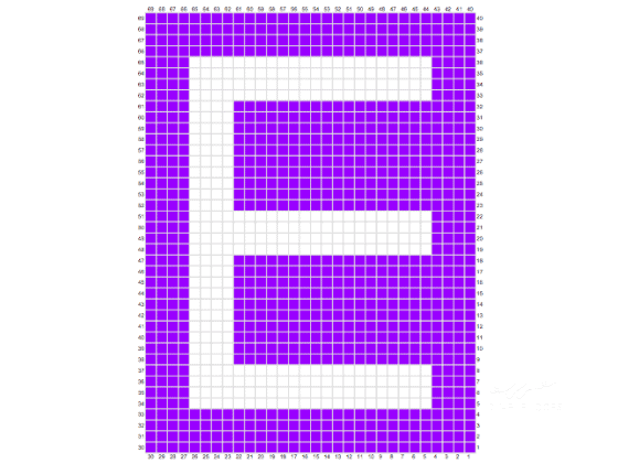 Paw Print Blanket c2c Crochet Pattern Free