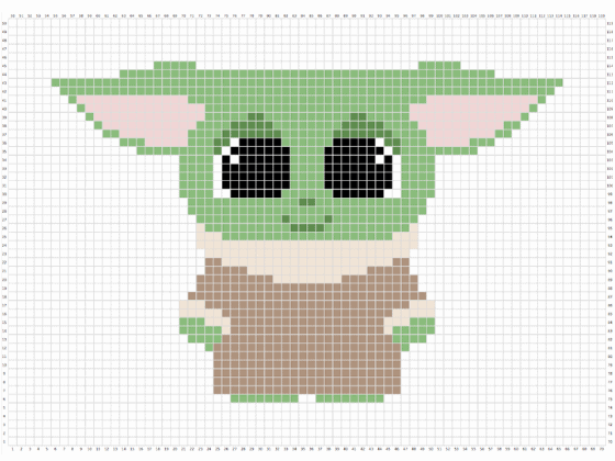 Baby Yoda Blanket Crochet Pattern