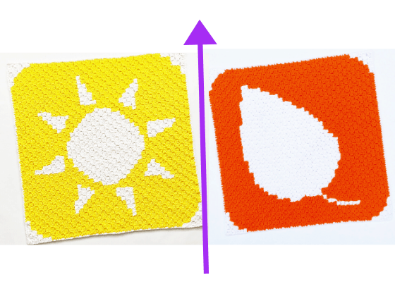 four seasons winter spring summer fall c2c blanket free crochet pattern