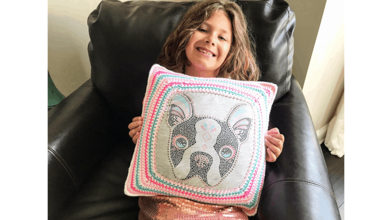 crochet pillow crochet pattern