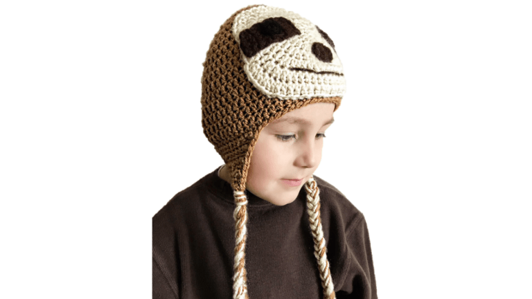 sloth hat crochet pattern