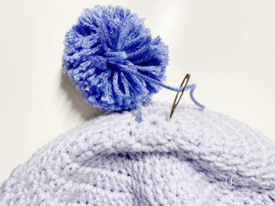 bobble stitch beanie crochet pattern