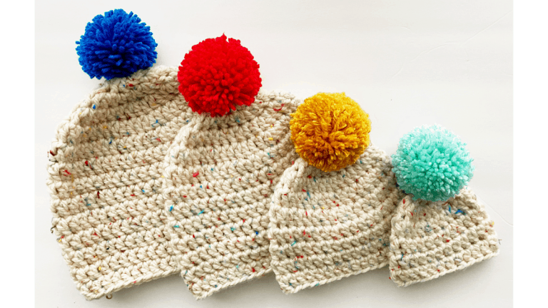 bulky beanie free crochet pattern