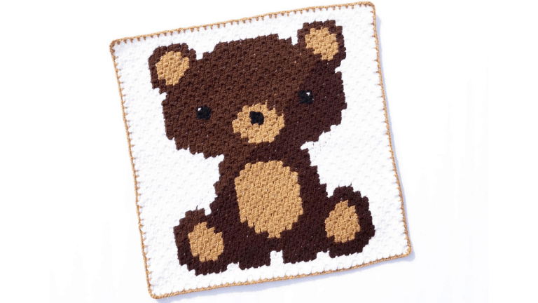 bear c2c crochet pattern