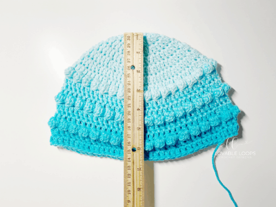 bobble stitch beanie crochet pattern