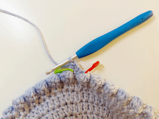 bobble stitch beanie crochet pattern