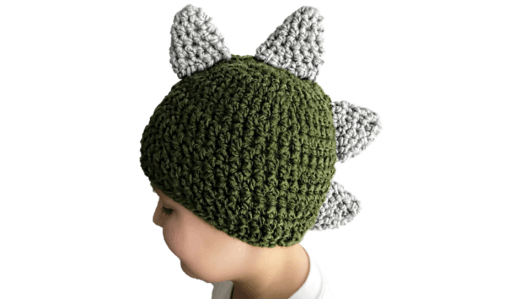 dinosaur hat crochet pattern