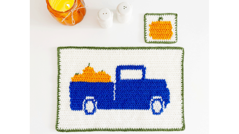 Fall Placemat & Coaster Set