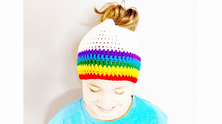 Messy Bun Beanie