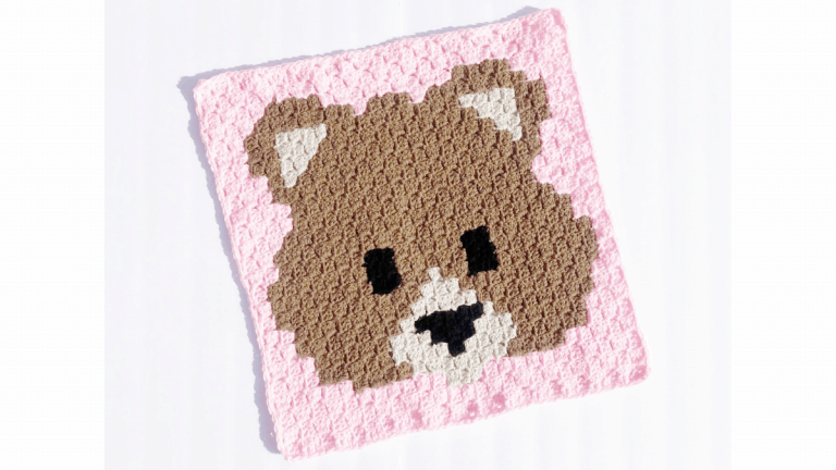 Bear Emoji c2c Square