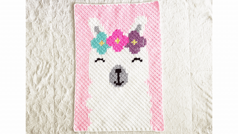 c2c Llama Flower Crown