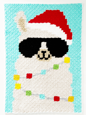 christmas llama crochet pattern